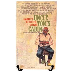 Vintage 1966 Uncle Tom's Cabin Book by Harriet Beecher Stowe, Paperback